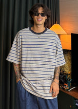 Dangara Stripe Stella Short Sleeve 2COLOR