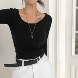 [BELLIDE MADE] Lapto Daily U-Neck T-Shirt