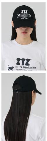 ITZ OFFICIAL LOGO BALL CAP - BLACK