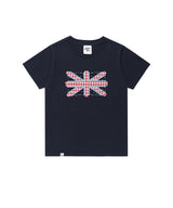 ユニオンジャック半袖Tシャツ ネイビー(CV2GMFT517A)