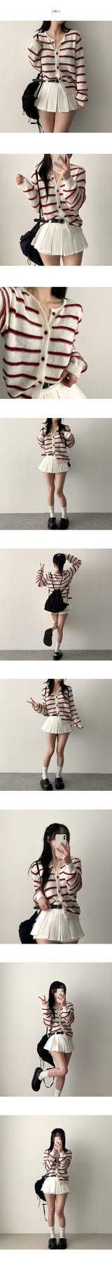 DICO Soft Stripe Danara Mood Knit Cardigan