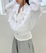 BOW DETAIL WIND JUMPER♥