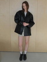 Carol Leather Jacket [black]