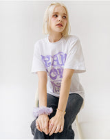 ランダムオフフラワーTシャツ [5COLOR]