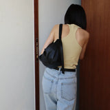 2-Way Sheepskin Shoulder Bag