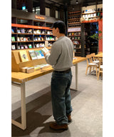 [1+1] ブカヨワイドデニムパンツ