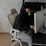 ASCLOボアファーポイントフードジャンパー(2color)