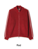 Davenn Track Line Knit Zip-Up