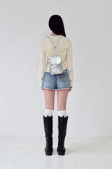 KIRSH PLAIN RIBBON CHERRY KNIT [IVORY]