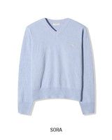 Bonnie Crop V-Neck Knit