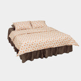 Dust-Free Maple Pattern - Orange Duvet Cover - SS size