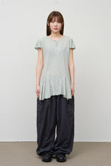 High Cargo Banding Pants