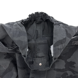 camo bio washed distressed pants