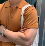 Air Cool Button Collar Short Pants Knit