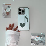 [MADE] MELODY PHONE CASE MINT (silver mirror bumper)
