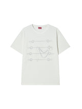 BUTTON TEE IVORY