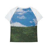 Oslo Pink Bunny Graphic Crop Tee 231935041
