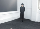 [DOJINOI] MUTE CROP SHIRTS BLACK