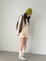 satin smocking bloomer 