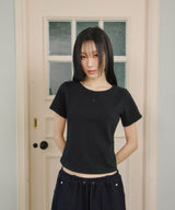 Updraft Slim Fit T-shirts [Black]