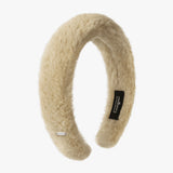 BOLD FUR HAIR BAND (BROWN)