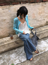 Tabby Summer Wide Denim Pants