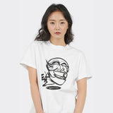 Hahoetal Graphic short sleeve t-shirts (White)