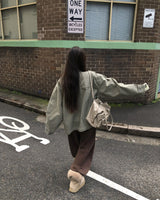 [ORIGINAL] シャラ ダブルポケット レザー トートバッグ