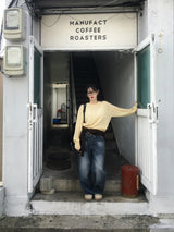 Ropy Alpaca Button Round Knit (9c)
