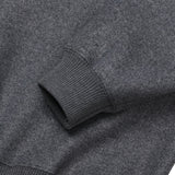 Art wool patch sweatshirt