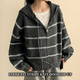 Melder Dangara Knit Hooded Zip-Up