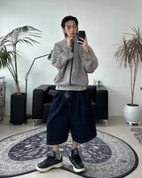 Foen Stitch Bermuda Denim Pants