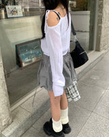 Ballon ribbon skirt