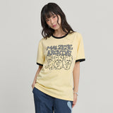 Maltese Archive Line Graphic Ringer Half Sleeve T-shirt