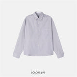 エアルオックスフォードクロップシャツ (3 Colors)