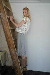 Aile frill skirt_gray