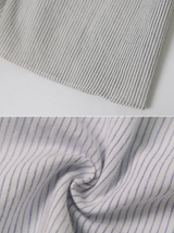 Stripe Flare Sleeveless Blouse (3color)