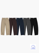 USA cotton curved pants 5color