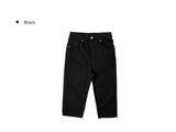 Insu Pocket Slit Cotton Capri Pants