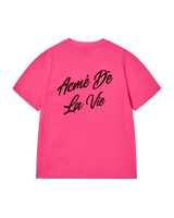 25FW WOMAN スクリプトロゴプリント半袖Tシャツ