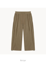 Side-ring wide pants