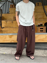 [S/S] リネンツータックバンディングパンツ(5color)