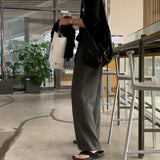 LMN Marlet air wide banding pants (4 colors)