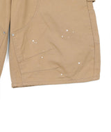 Double Knee Chino 8-Bermuda Pants - Beige