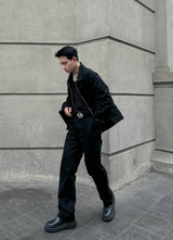 RIPOFFF Khaki Zip Jacket