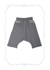 Cat Ear Pocket Pants (Light Gray)