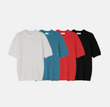 [Unisex] Summer boucle half knit(4color)
