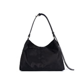 [Haesu Collaboration] Contour Belted Bag (Nylon Black)