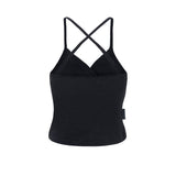 CLOUDY CAMISOLE-BLACK