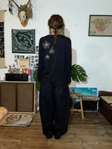  Flower Collector Long Sleeve _ Black